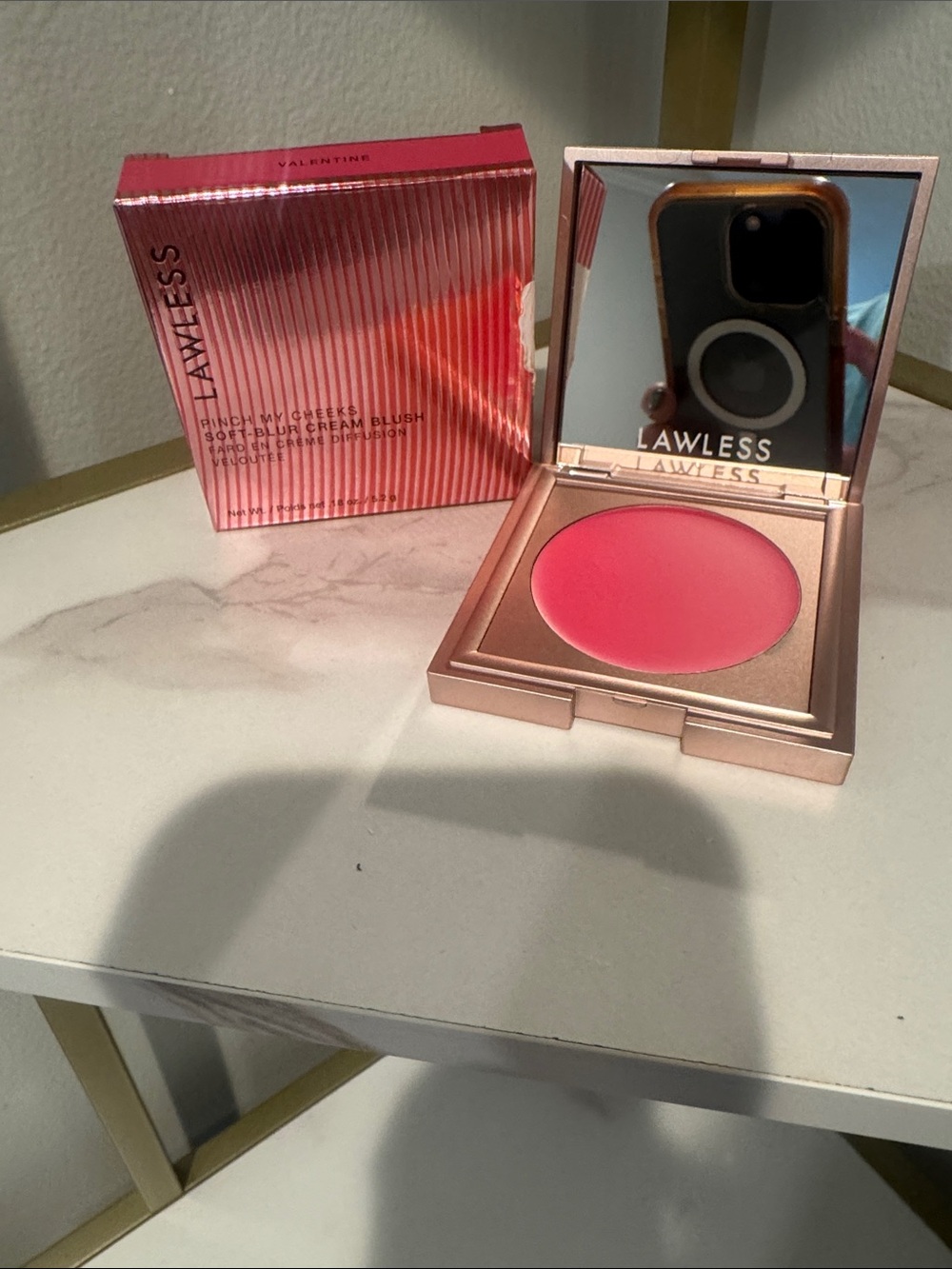 Lawless soft blur cream blush